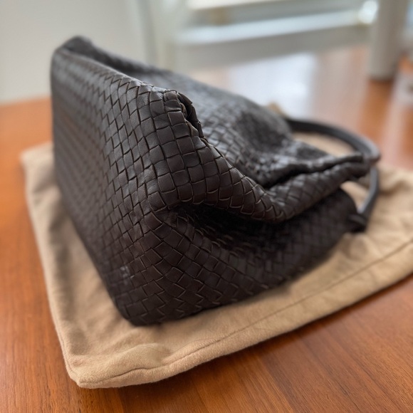 Bottega Veneta Intrecciato Woven Leather Satchel - Picture 3 of 15